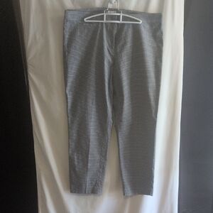 J.Jill Hounds Tooth Ankle Pant.